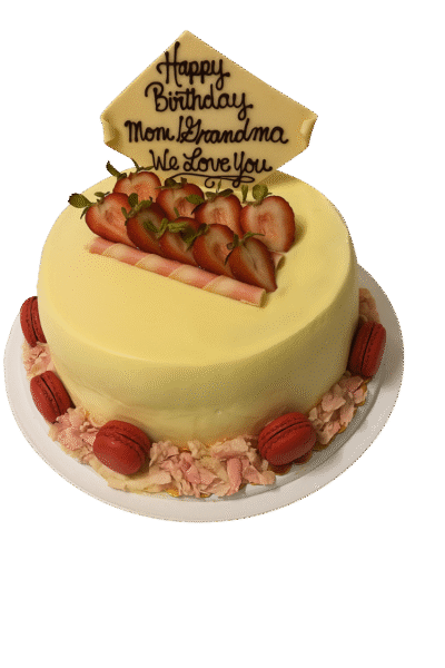 Birthday cake | Strawberries and creme cake