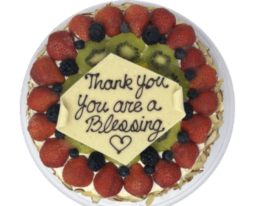 Birthday Strawberries Cake